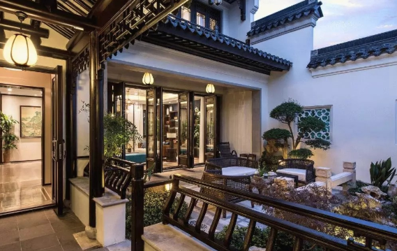 淮安中式古典小别墅装修设计的四点建议